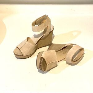 Franco Satto leather platform sandals